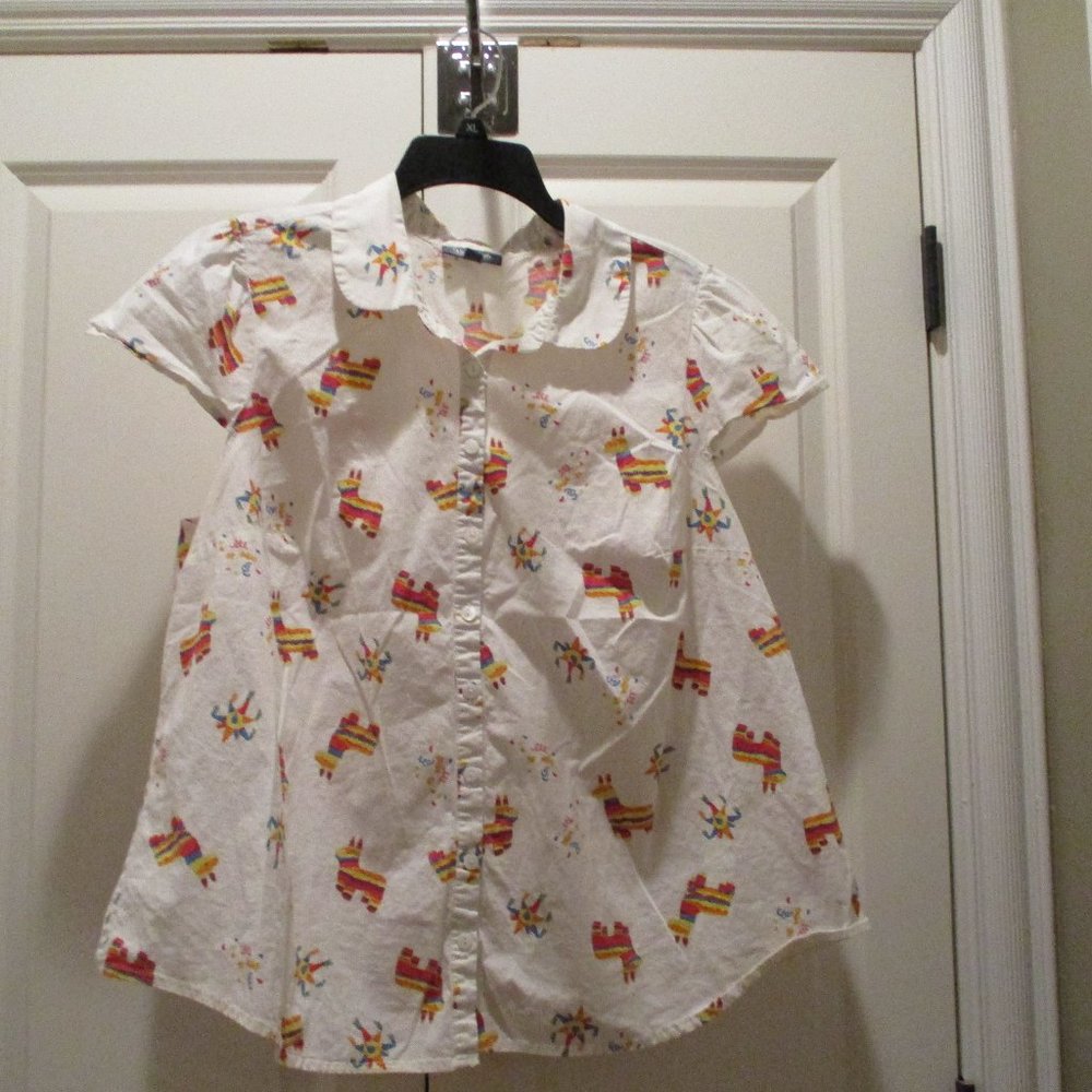 Modcloth pinata print blouse